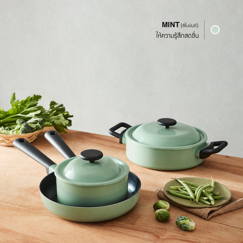 LocknLock Decore Fry Pan 24 cm. - LDE1243IH