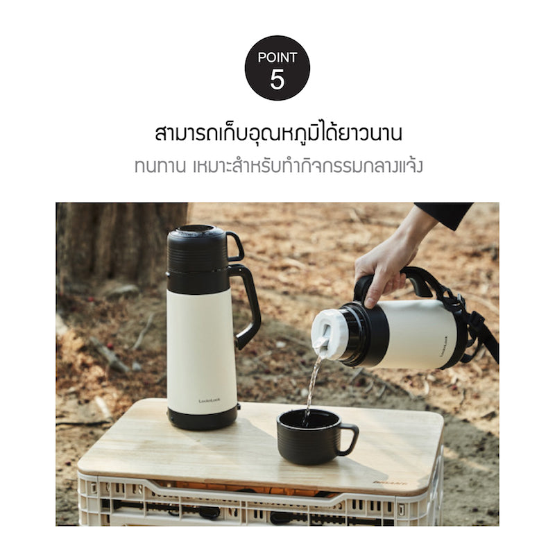 LocknLock Easy Outdoor Vacuum 1.8 L. - LHC1485