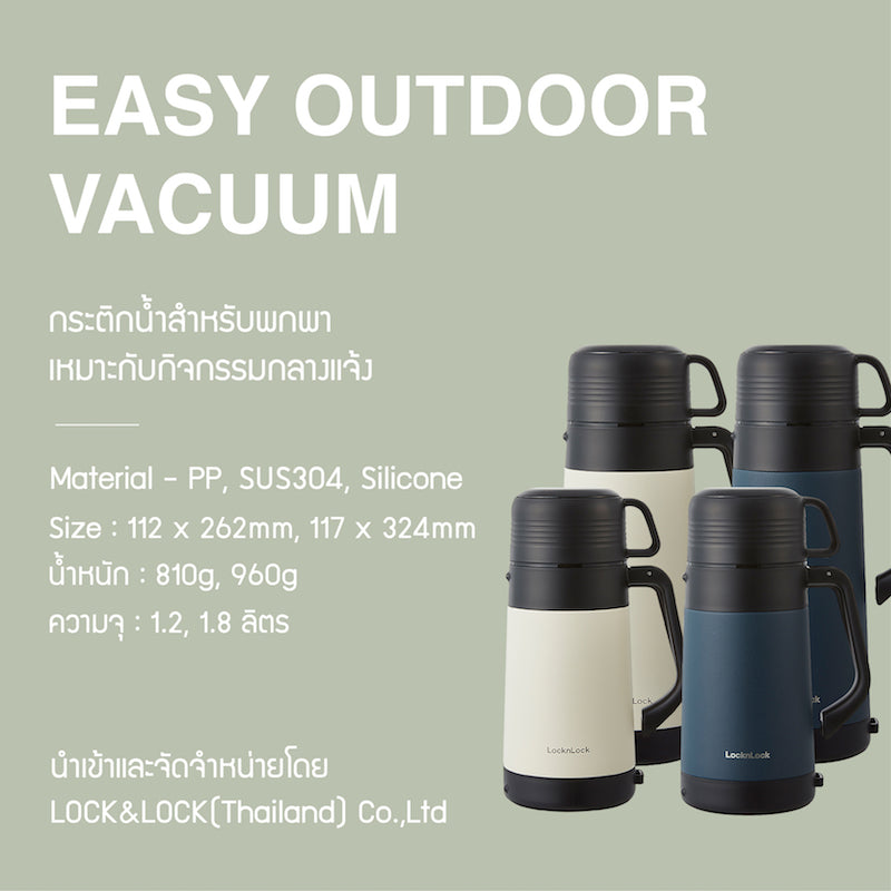 LocknLock Easy Outdoor Vacuum 1.2 L. - LHC1484