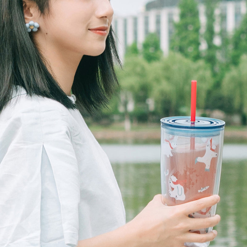 แก้วน้ำ 2 ชั้น Double Wall Cold Cup ad