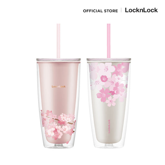 แก้วน้ำ 2 ชั้น sakura