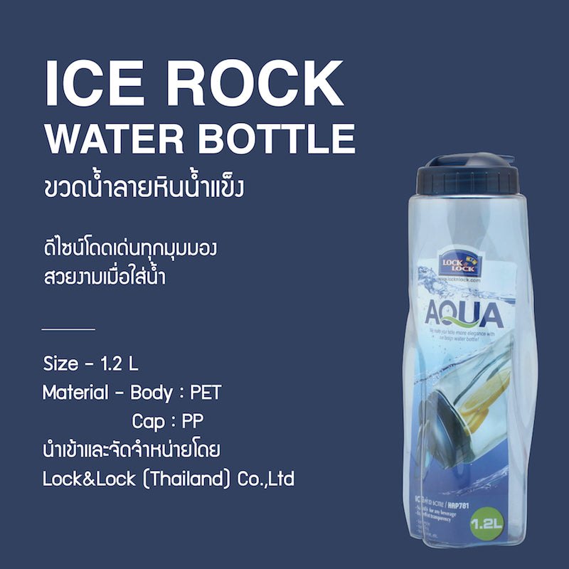 LocknLock Ice Water Bottle 1.2 L. - HAP781