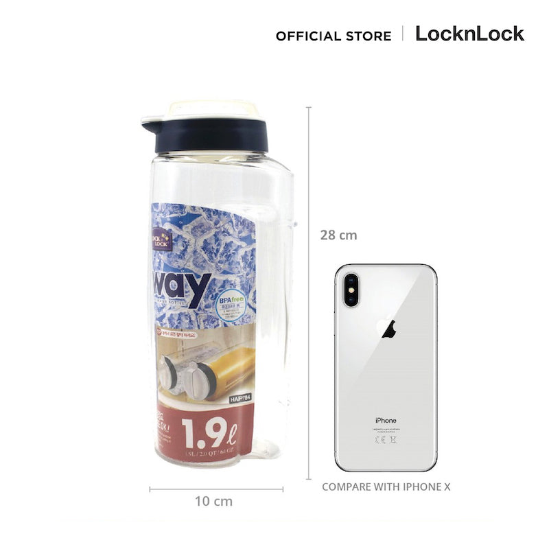 LocknLock 2 way aqua 1.9 L. - HAP784