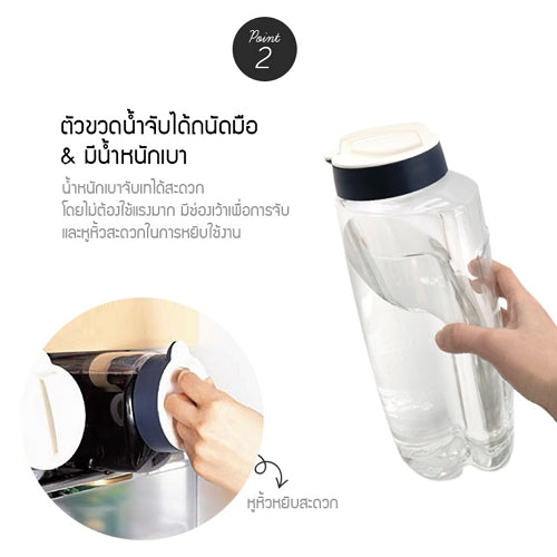 LocknLock 2 way aqua 1.9 L. - HAP784