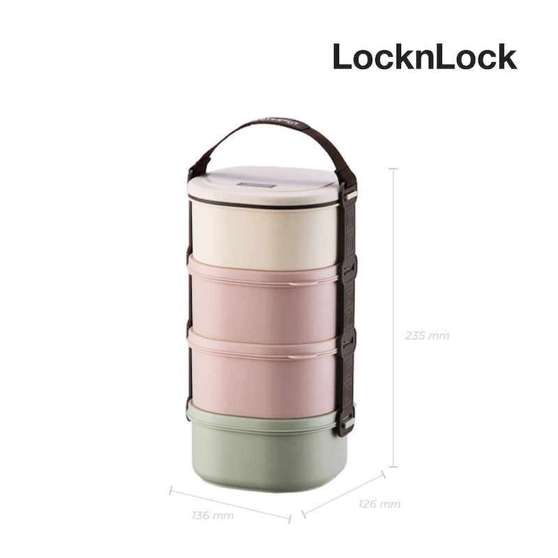 ปิ่นโต Mini 4-Tier Lunch Box - HPL772 detail