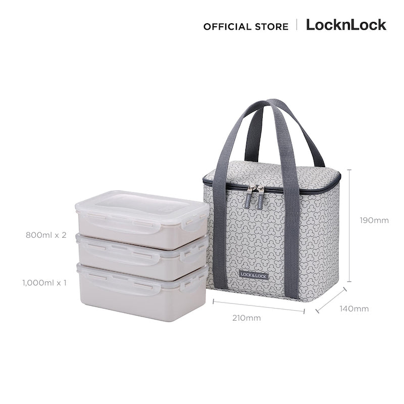 กล่องถนอมอาหาร Clover Lunch Box details1