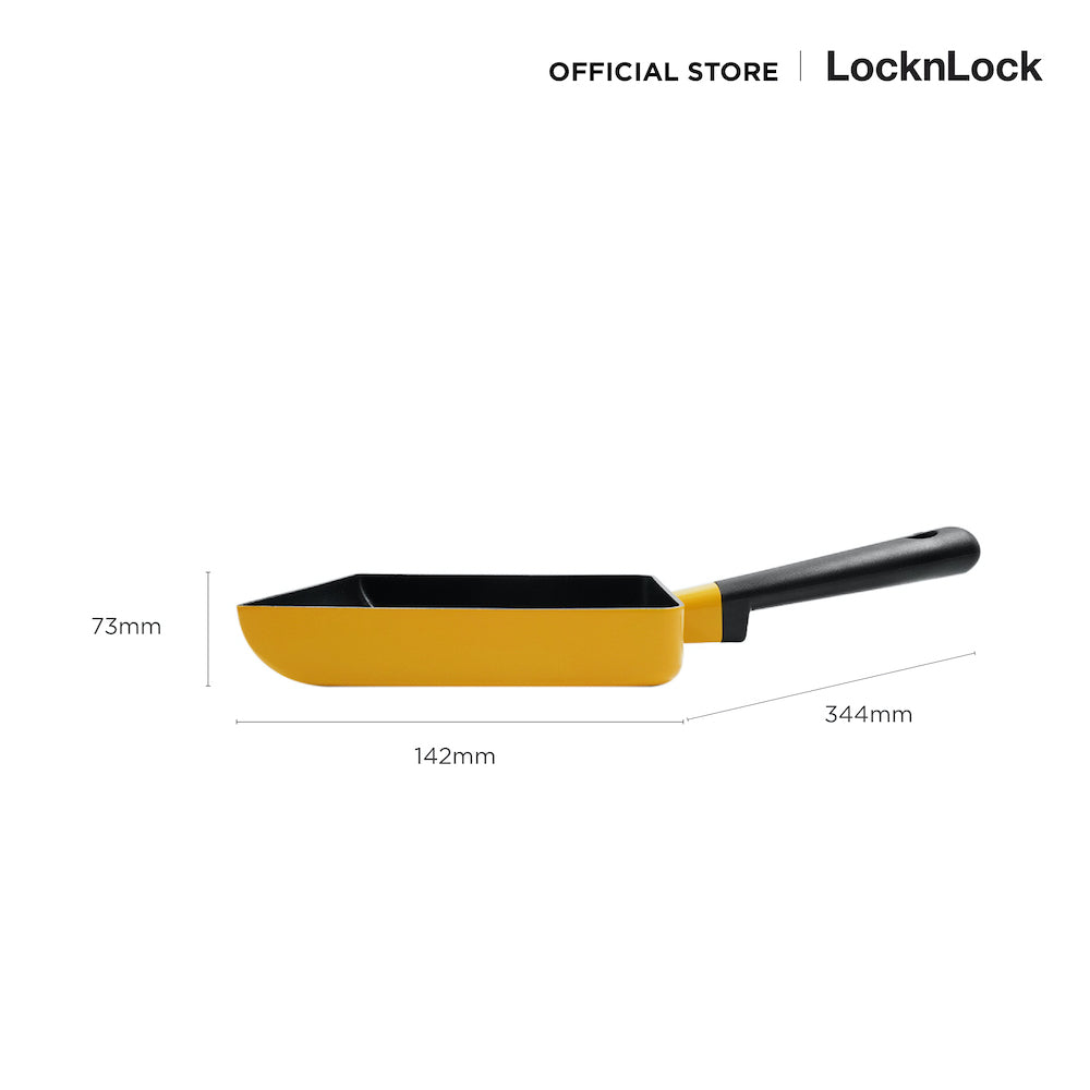 LocknLock Decore Egg Pan 18 cm. - LDE1186IH