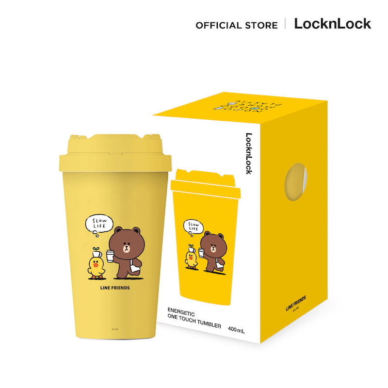LocknLock LINE Friends Energetic Tumbler 400 ml. - LHC3271LF