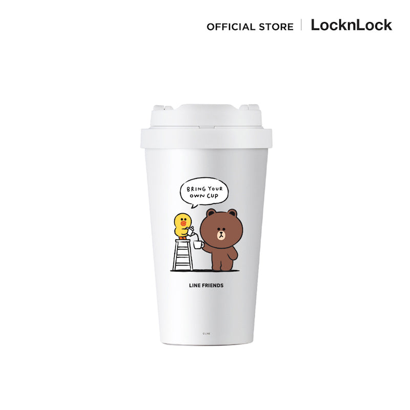 LocknLock LINE Friends Energetic Tumbler 400 ml. - LHC3271LF