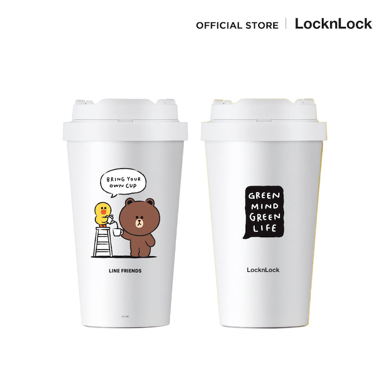 LocknLock LINE Friends Energetic Tumbler 400 ml. - LHC3271LF