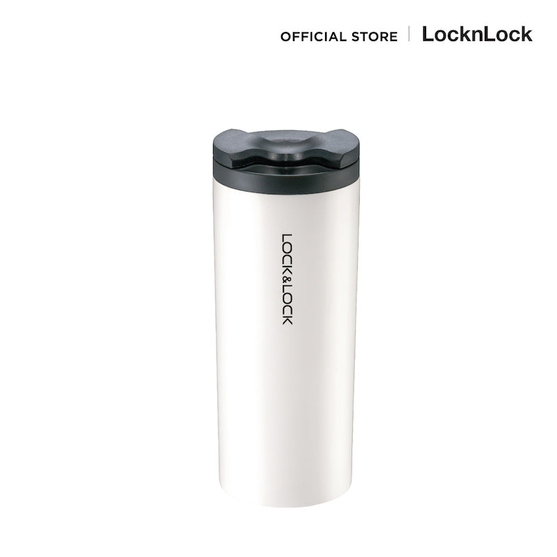 LocknLock Lip Tumbler 450ml. รุ่น LHC4164 สีขาว