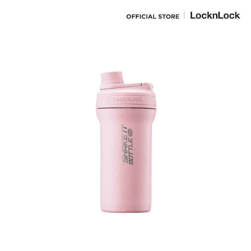 LocknLock กระบอกน้ำเก็บอุณหภูมิ Shake It Bottle Pro Stainless 650 ml. - LHC4276