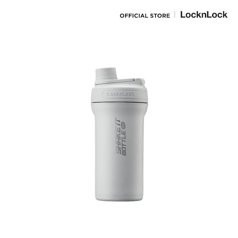 LocknLock กระบอกน้ำเก็บอุณหภูมิ Shake It Bottle Pro Stainless 650 ml. - LHC4276