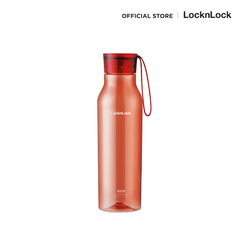 ขวดน้ำ locknlock ขวดน้ำพลาสติก สีแดง