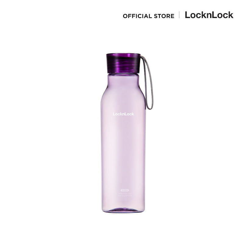ขวดน้ำ locknlock ขวดน้ำพลาสติก สีม่วง