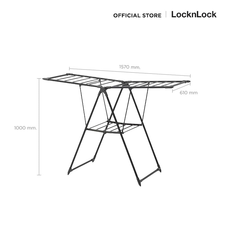 LocknLock Black Strong Drying Rack - ETM542