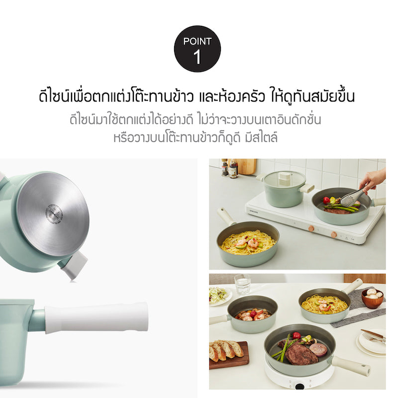 LocknLock Suit Cookware Casserole 20 cm. - CSU1202