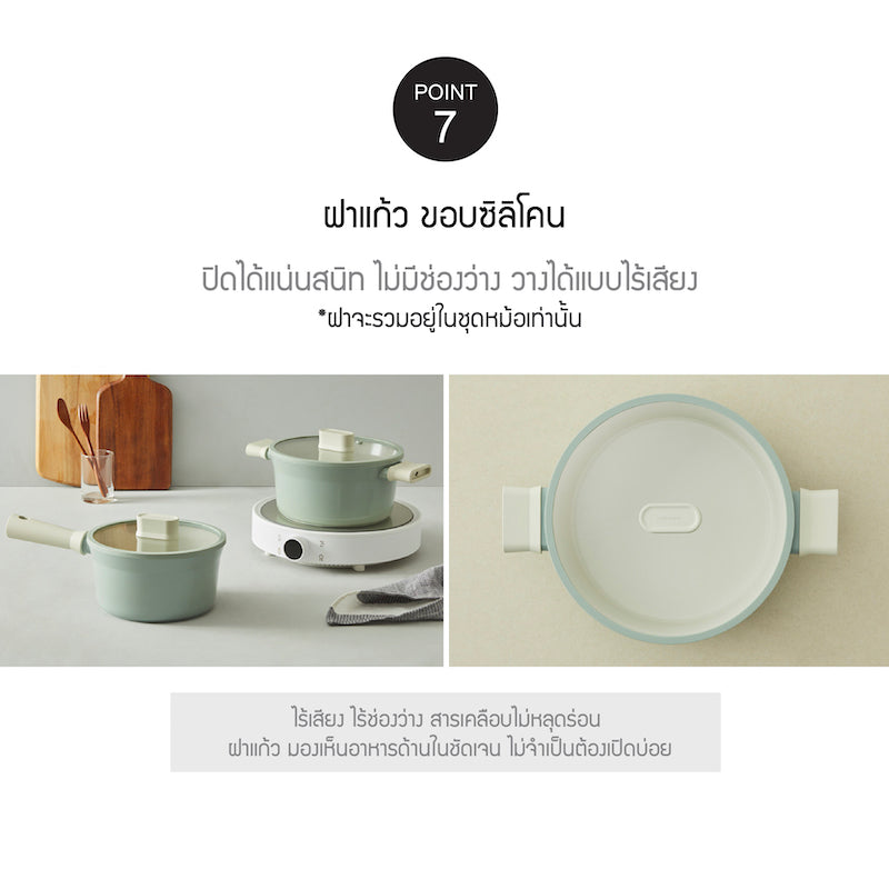 LocknLock Suit Cookware Casserole 20 cm. - CSU1202