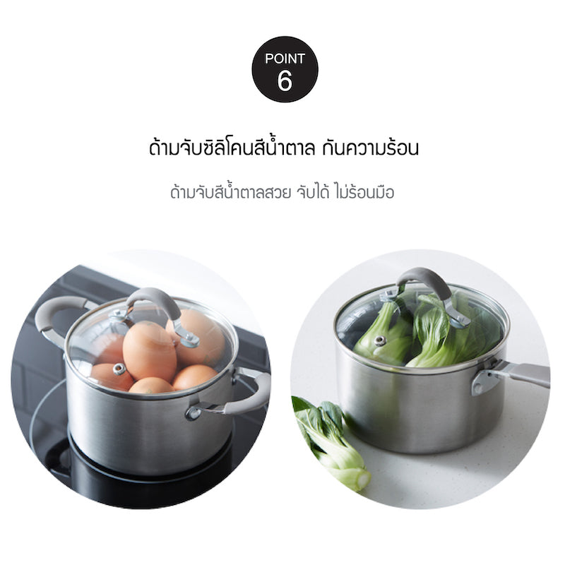 LocknLock Casserole Handy Cook 14 cm. - LHD1142