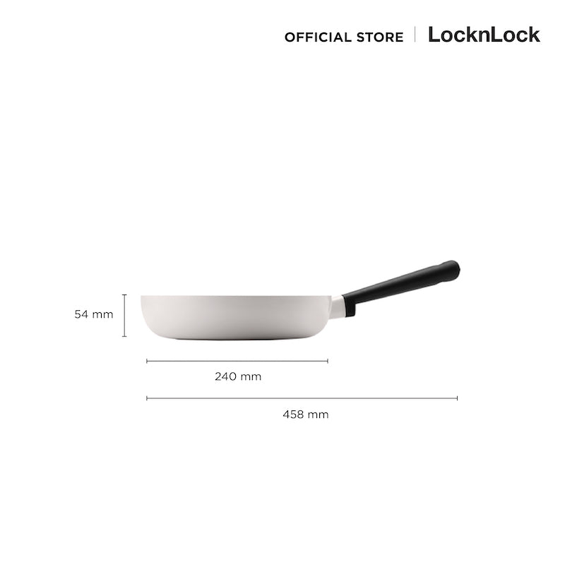 LocknLock Decore Fry Pan 24 cm. - LDE1243IH