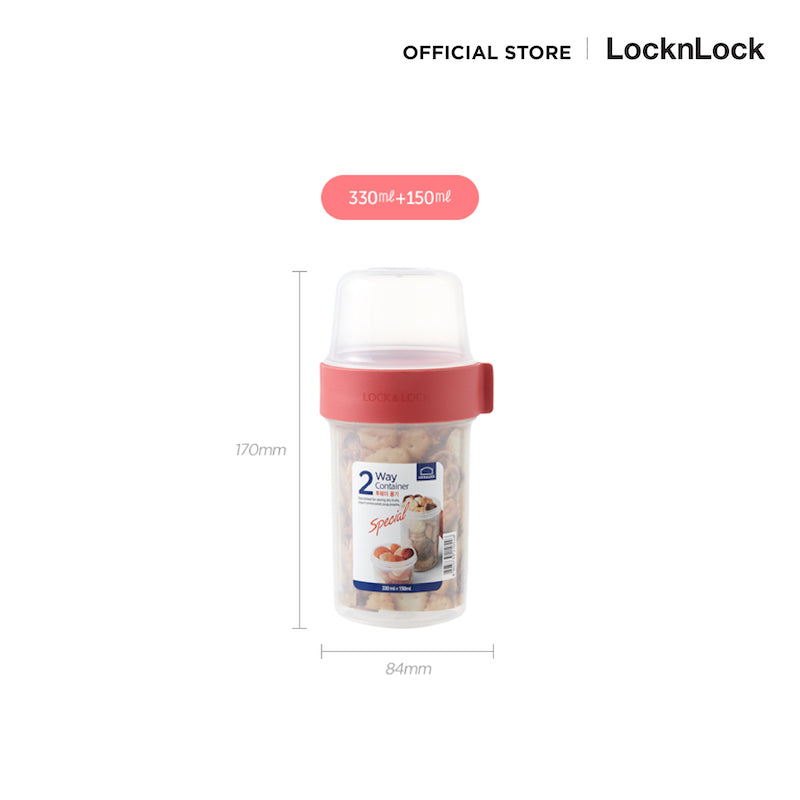 LocknLock 2 Way Container 330ml+150ml - LLS213