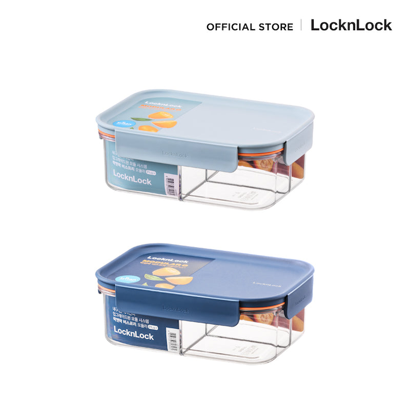 LocknLock กล่องถนอมอาหาร Bisfree Modular Plus 850 ml. - LBF404DR