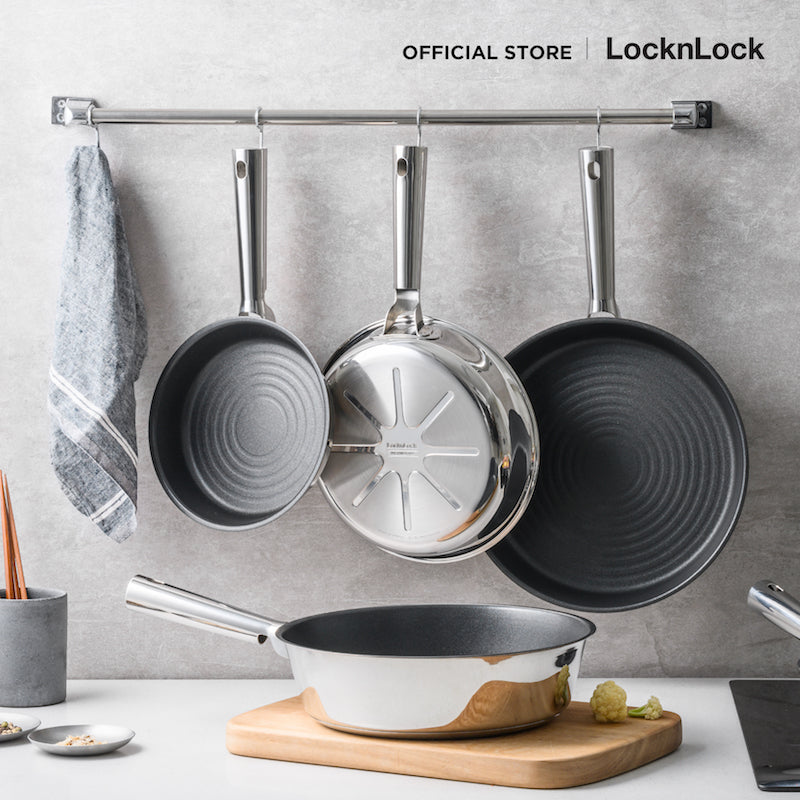 LocknLock กระทะสแตนเลส สตีล SUIT STAINLESS COOKWARE – LocknLock Thailand