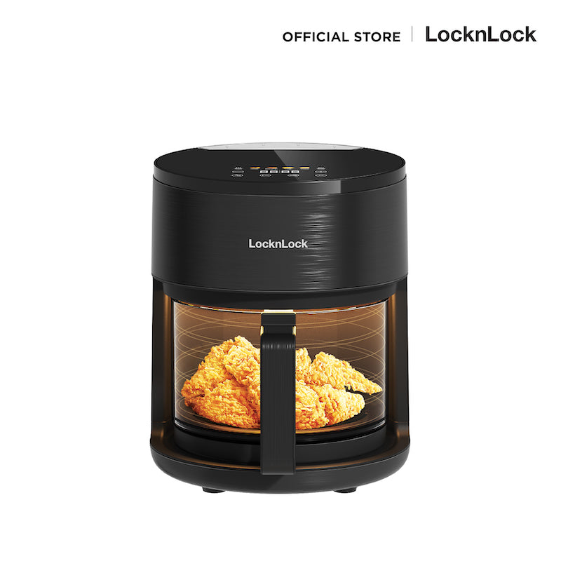 LocknLock หม้อทอดไร้น้ำมัน Air Fryer Duo Function 3.5L - EJF946