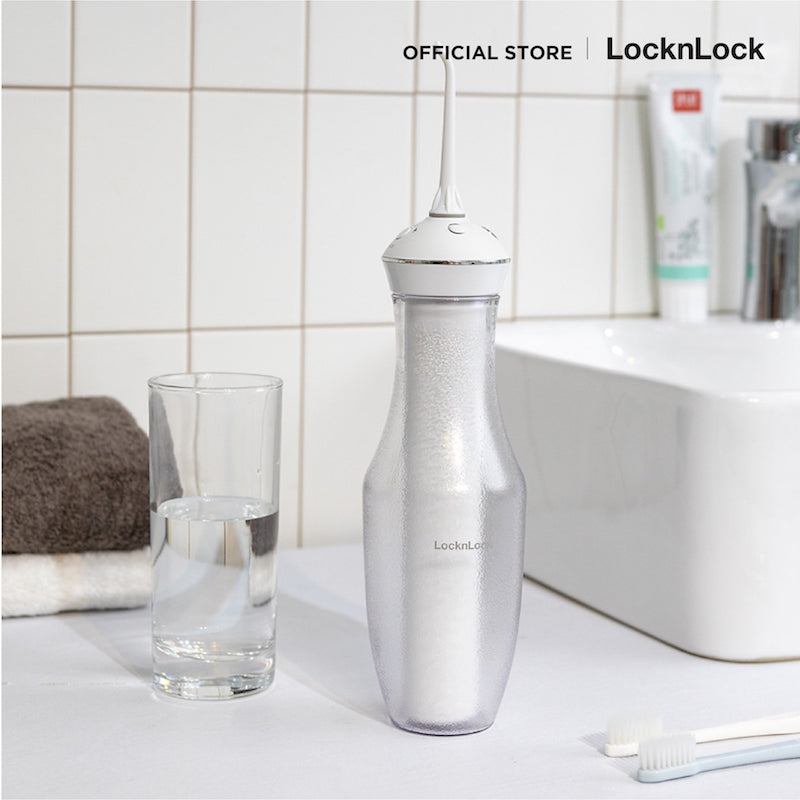 LocknLock เครื่องฉีดทำความสะอาดฟันไร้สาย Jumbo Cordless Oral Irrigator - ENR126WHT