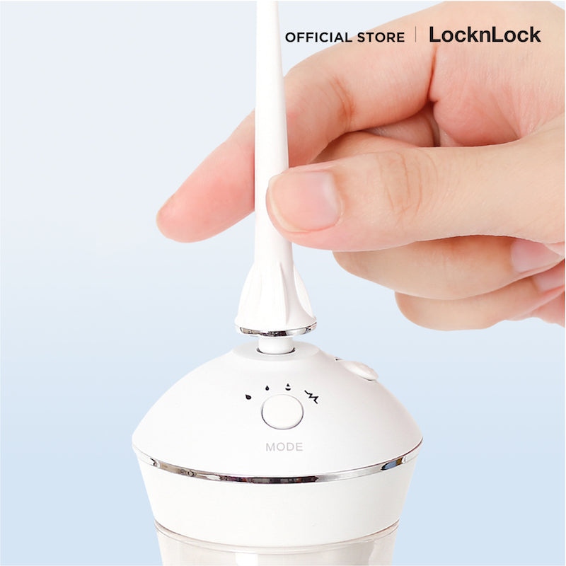 LocknLock เครื่องฉีดทำความสะอาดฟันไร้สาย Jumbo Cordless Oral Irrigator - ENR126WHT