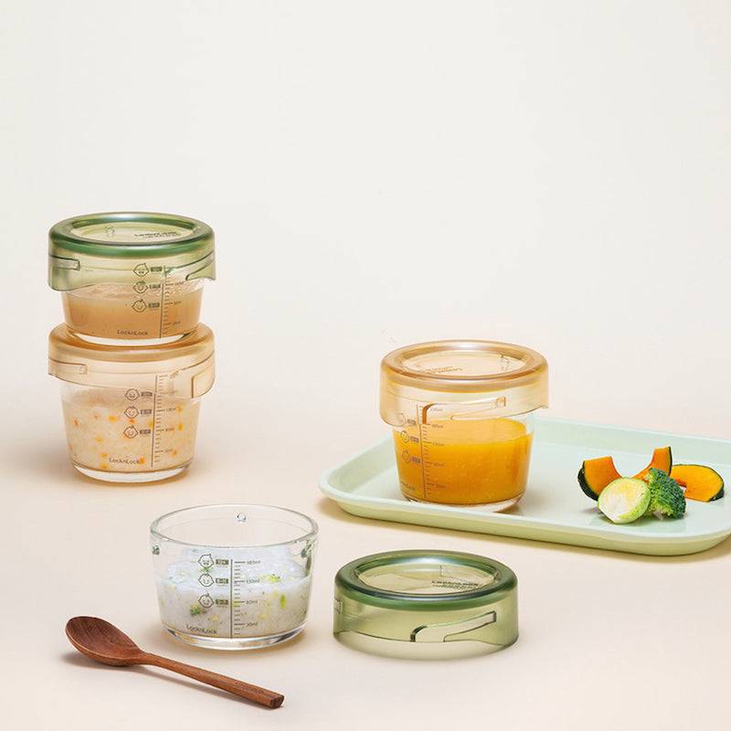 LocknLock กล่องใส่อาหารเด็ก Baby Food Container ความจุ 280 ml. - LLG542S3IVY