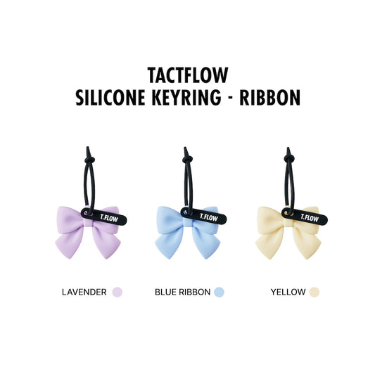 TACTFLOW พวงกุญแจซิลิโคน Silicone Keyring รุ่น Ribbon (TFC101)