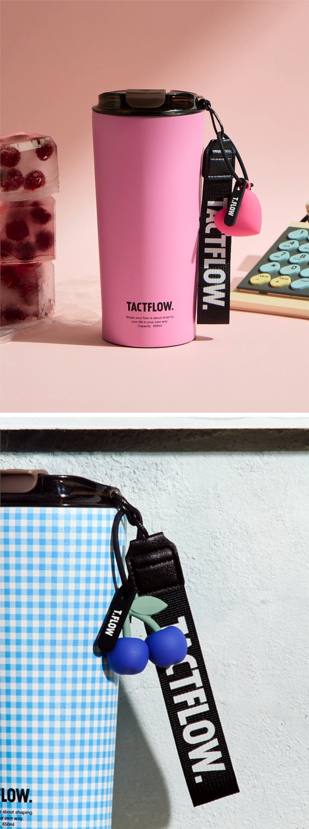 TACTFLOW พวงกุญแจซิลิโคน Silicone Keyring รุ่น Ribbon (TFC101)