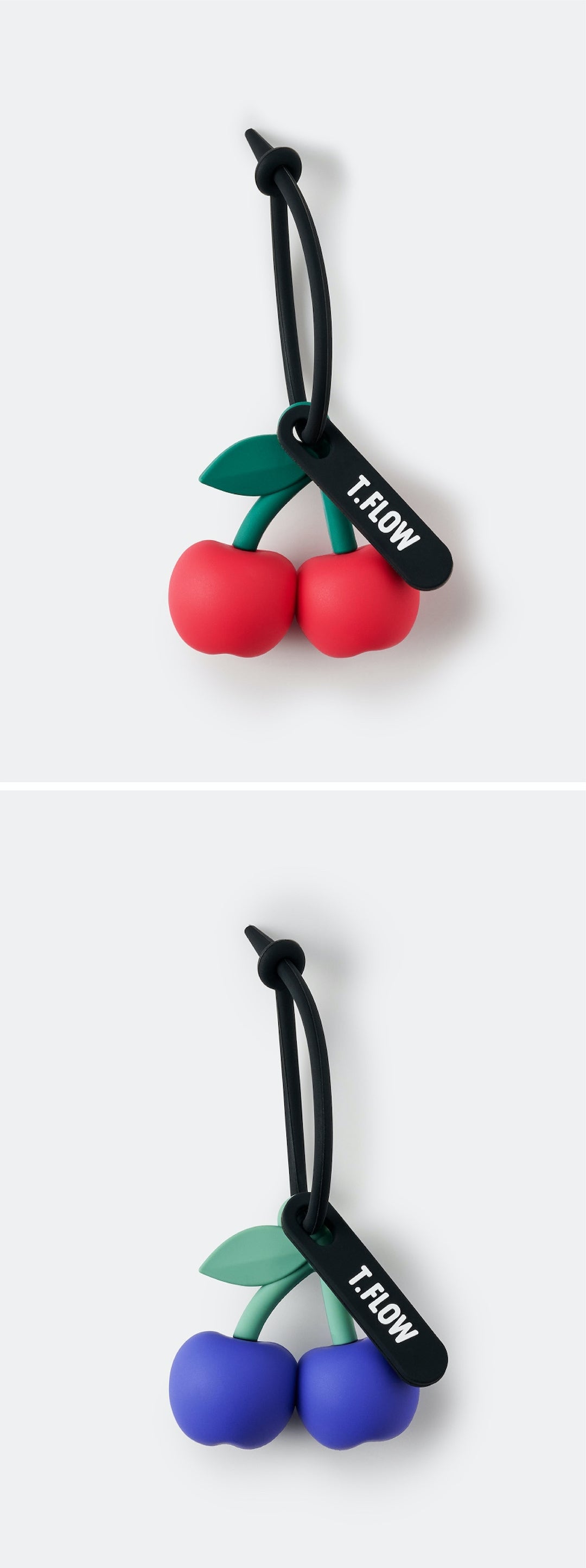 TACTFLOW พวงกุญแจซิลิโคน Silicone Keyring รุ่น Cherry (TFC103)