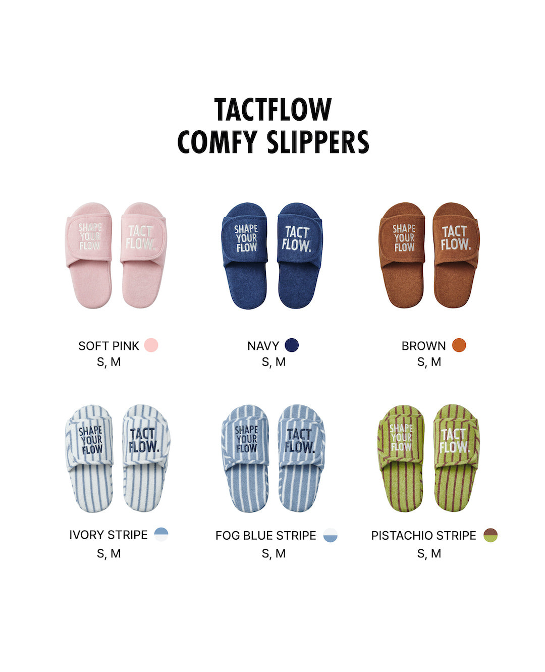 TACTFLOW รองเท้าใส่ในบ้าน Comfy Slippers รุ่น TFH30
