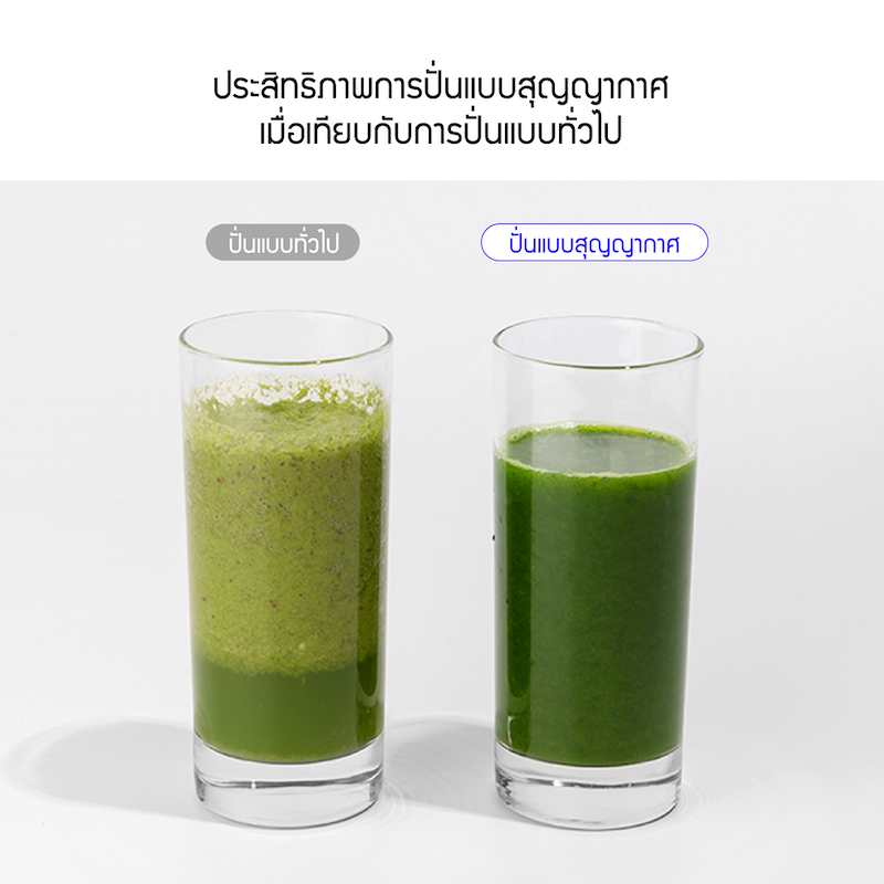 LocknLock เครื่องปั่นน้ำผลไม้แบบพกพา Vacum Portable Blender ความจุ 430 ml. รุ่น EJJ346IVY