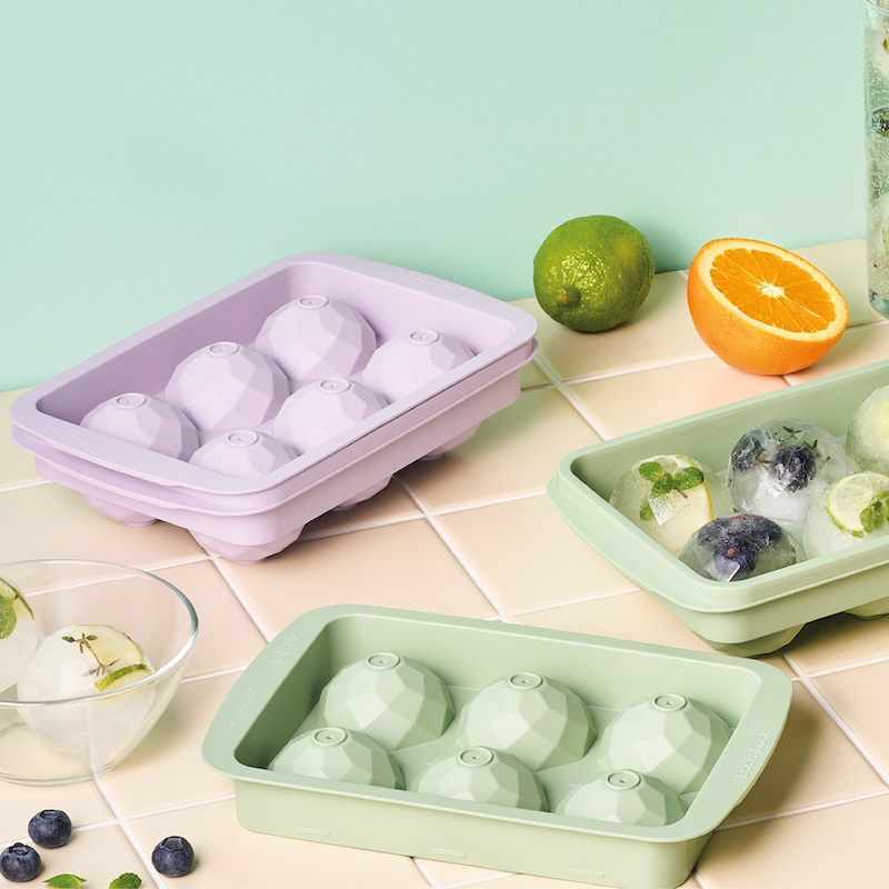 LocknLock แม่พิมพ์ทำน้ำแข็ง Ice Ball Maker Set รุ่น HPP267MIPS3
