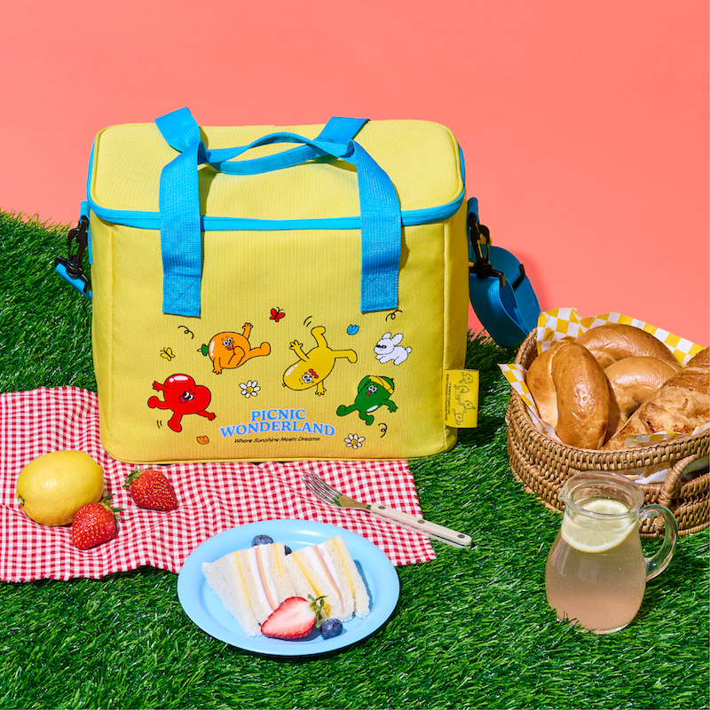 LocknLock กระเป๋าเก็บอุหณภูมิ Balloon Friends Cooler Bag รุ่น HWB557YEL_BF