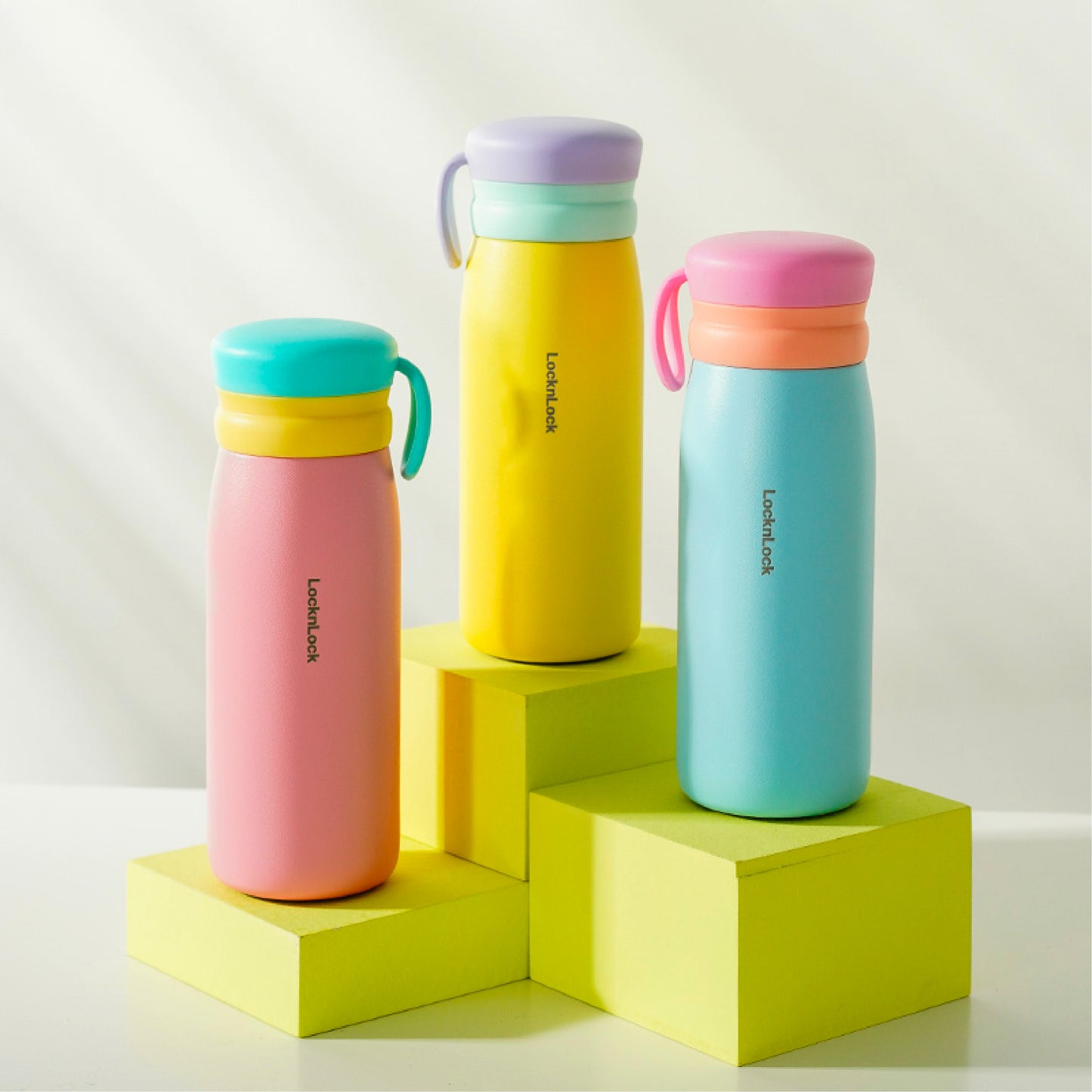 LocknLock Cute Tumbler กระติกน้ำเก็บอุณหภูมิ ความจุ 270 มล. - LHC4264