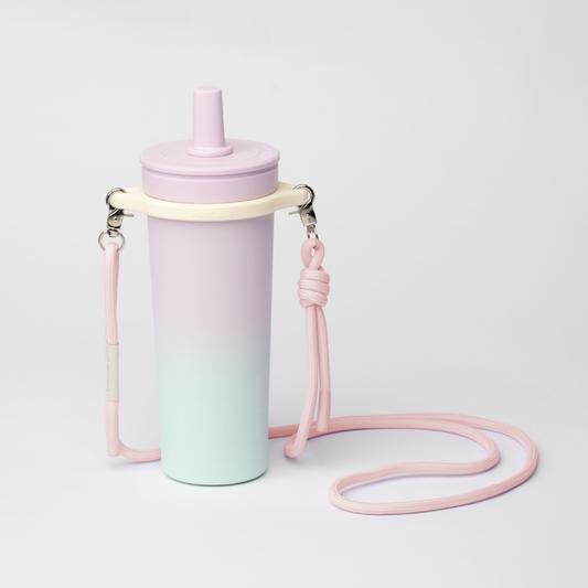 LocknLock ปลอกแก้วซิลิโคนพร้อมสายสะพาย Drink Holder รุ่น LHC4341SRPIK