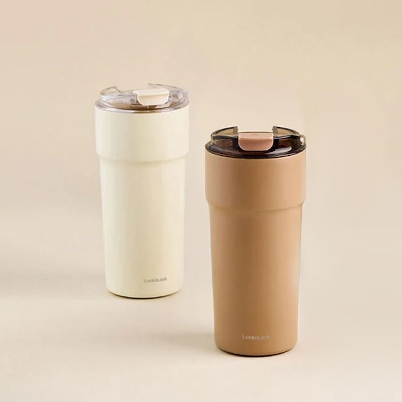 LocknLock Metro Cafe' Ceramic Tumbler Set รุ่น LHC4359S2-CNT