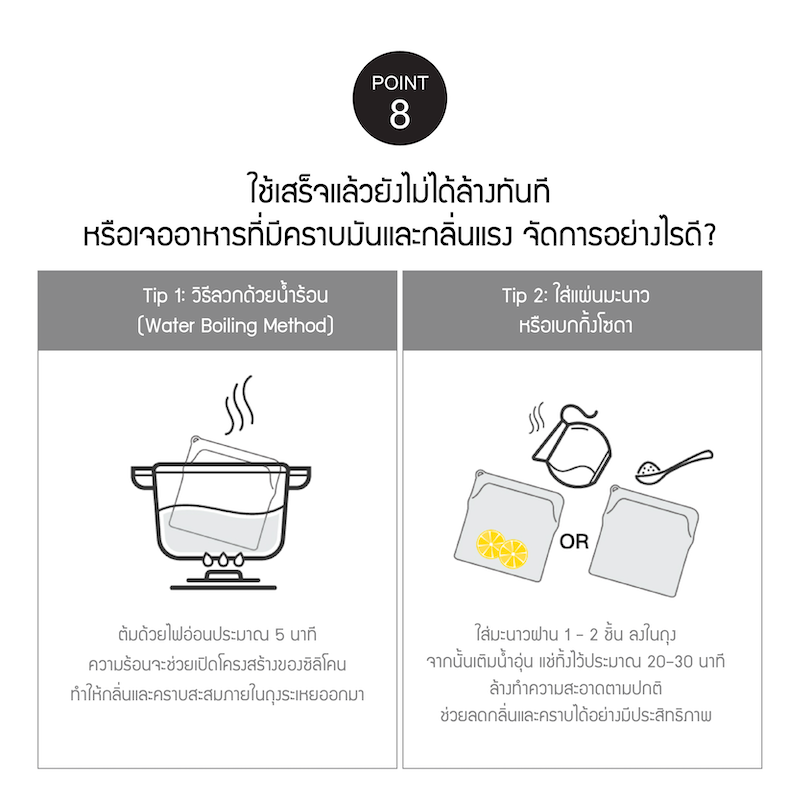 LocknLockn ถุงซิปล็อกซิลิโคน Balloon Friends Silicone Zipper Bag - รุ่น LWP618 / LWP619PIK / LWP620BLU