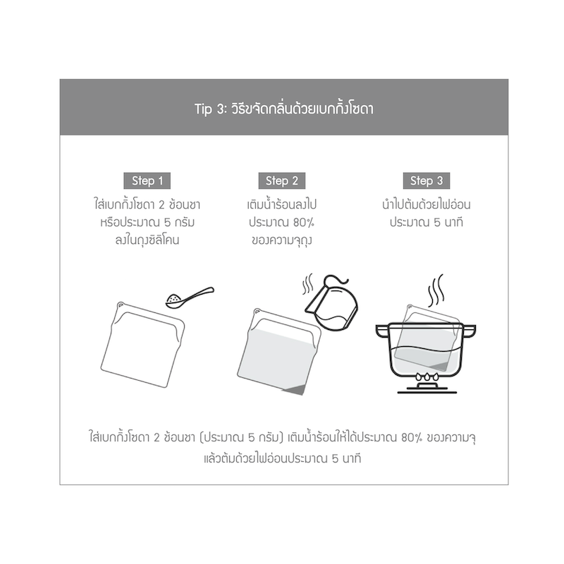 LocknLockn ถุงซิปล็อกซิลิโคน Balloon Friends Silicone Zipper Bag - รุ่น LWP618 / LWP619PIK / LWP620BLU