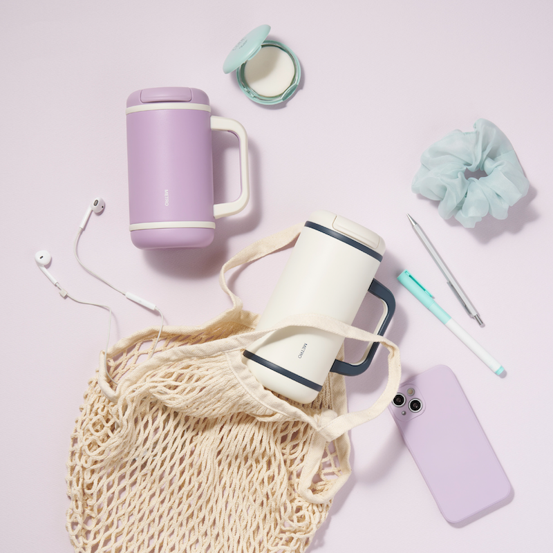 LocknLock แก้วน้ำเก็บอุณหภูมิ Metro Perfect Seal Mug Tumbler 440 ml. รุ่น LHC4405VOL