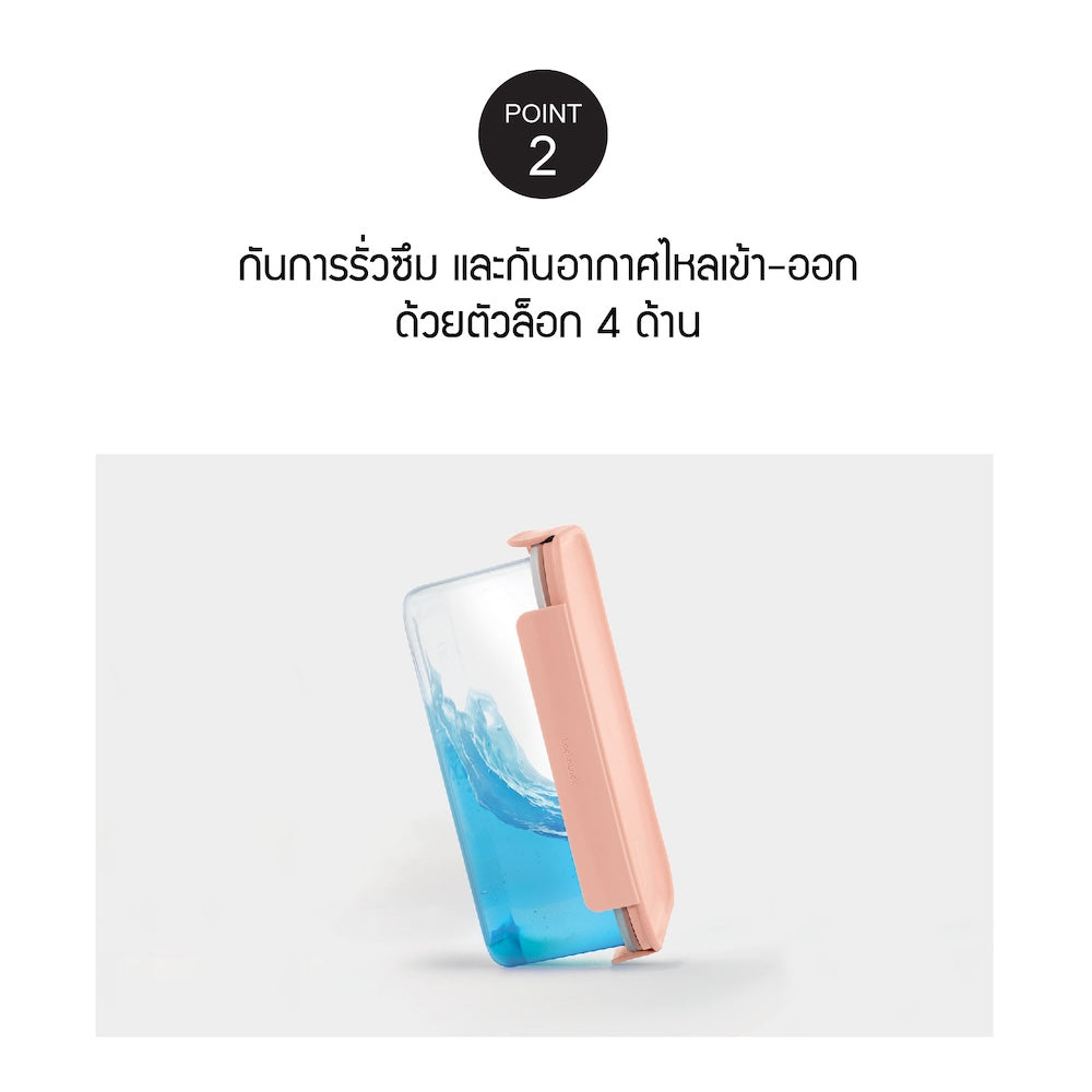 LocknLock กล่องพลาสติกถนอมอาหาร Classic Plus Container