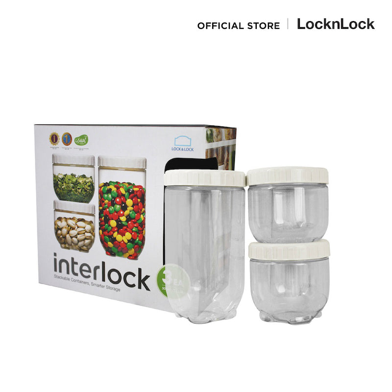 LocknLock Pocket Storage Interlock 3 peices - INL301S1 – LocknLock Thailand