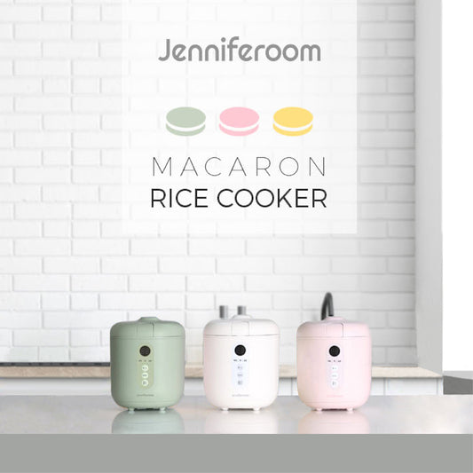 Jenniferoom หม้อหุงข้าวไฟฟ้า Macaron Rice Cooker ความจุ 0.8 L. รุ่น JRTH-R0810
