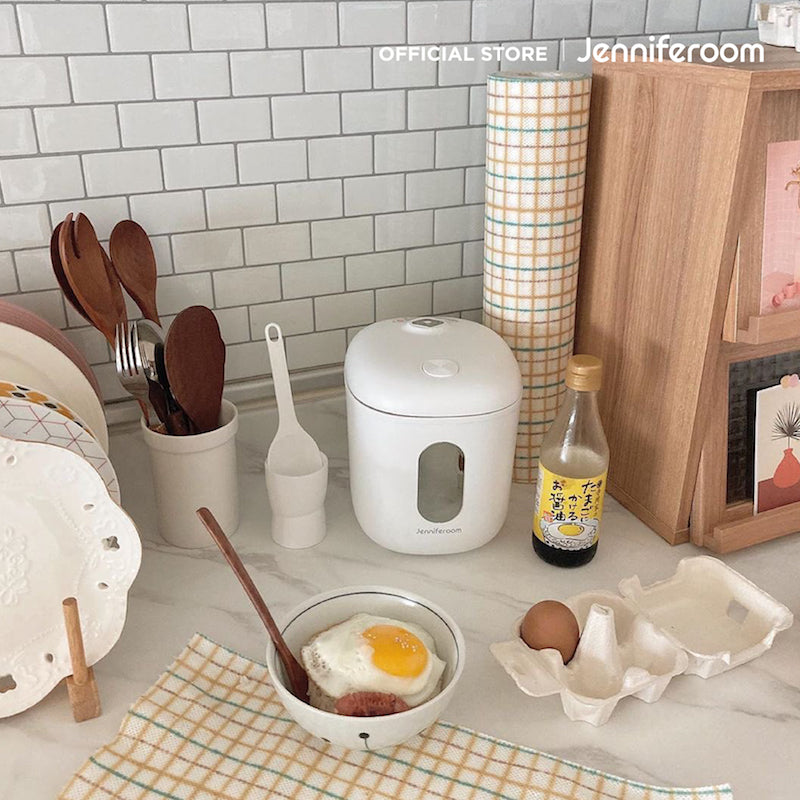 Jenniferoom หม้อหุงข้าวไฟฟ้า Macaron Rice Cooker Plus ความจุ 1.2 L. รุ่น JRTH-R2012