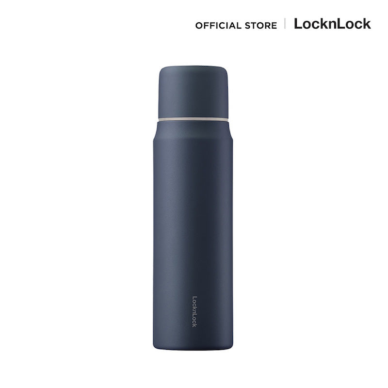 กระติกน้ำเก็บอุณหภูมิ Maman cup vacuum bottle navy