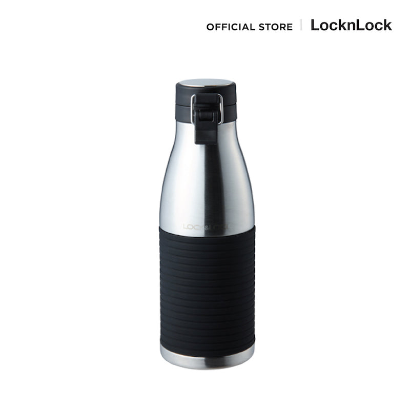 LocknLock ขวดน้ำเก็บอุณหภูมิ Cylinder TumblerBottle ความจุ 600 ml. รุ่น LHC4146SLV